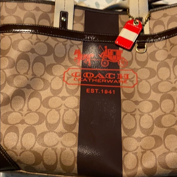 Gently Loved Coach Diaper / laptop bag - Picture 6 of 6